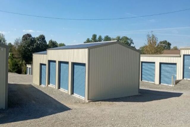 Cart in an Empty Warehouse